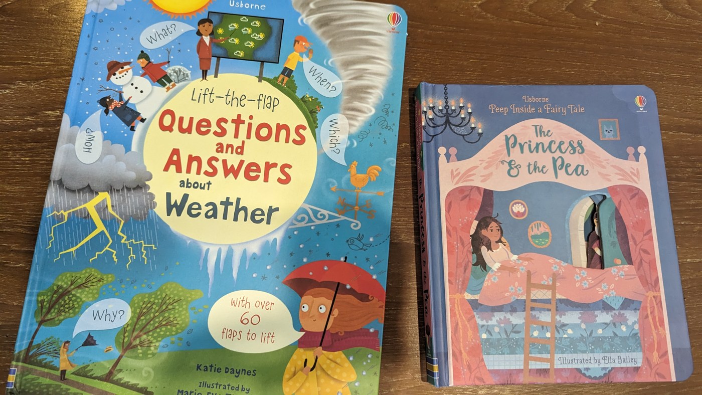 Usborne Lift-the-flap Questions and Answers about Weather / The Princess and the Pea